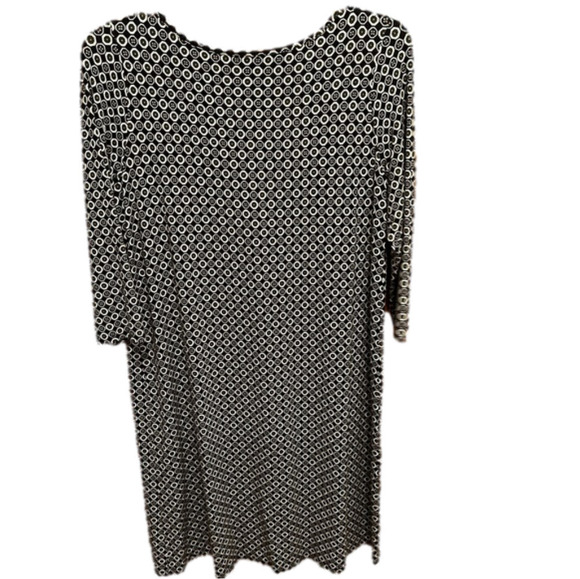 J Jill Wearever Collection Patterned Dress Size 12 - Picture 1 of 5